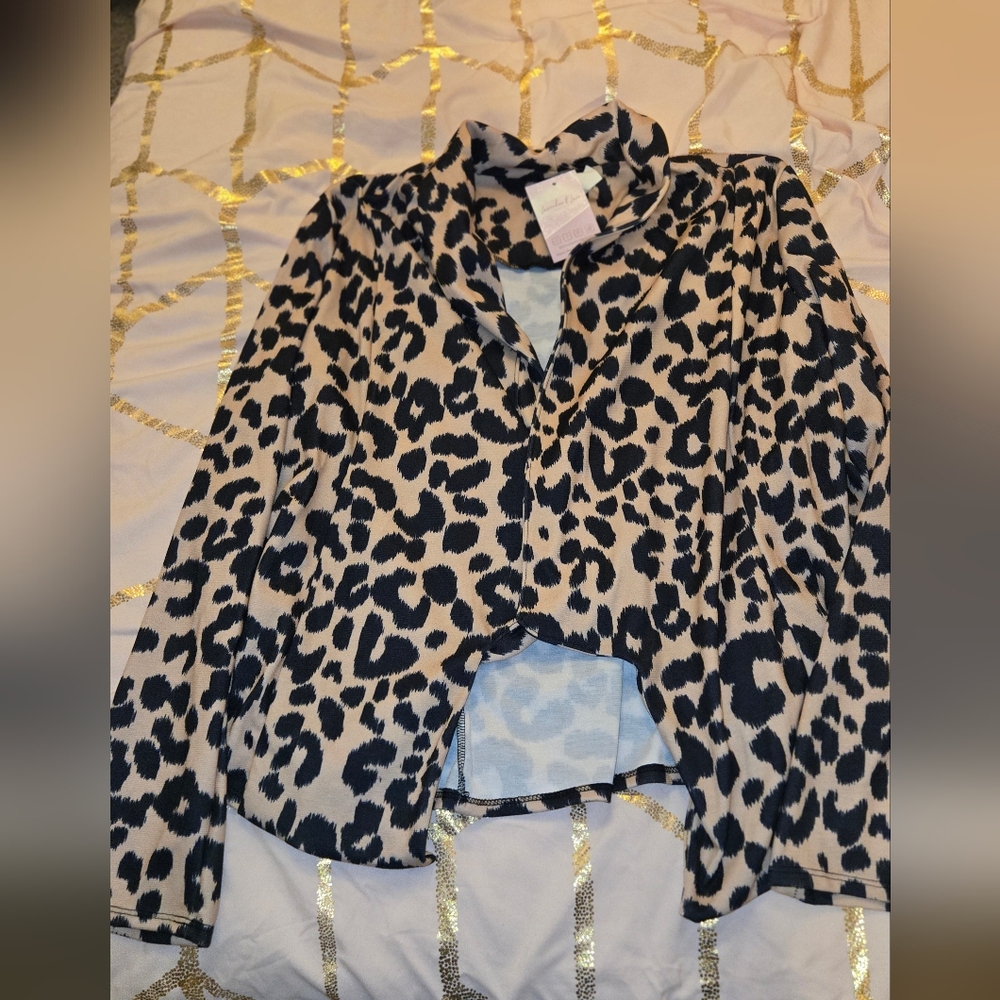 Hamish Chic Leopard Print Blazer for Women